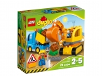 LEGO® Duplo Truck & Tracked Excavator 10812 released in 2016 - Image: 2