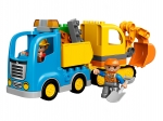LEGO® Duplo Truck & Tracked Excavator 10812 released in 2016 - Image: 3