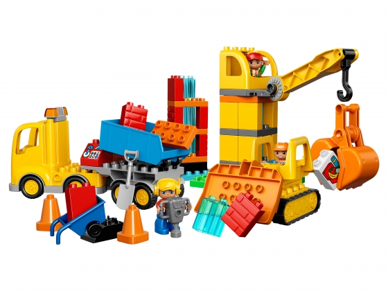 LEGO® Duplo Big Construction Site 10813 released in 2016 - Image: 1