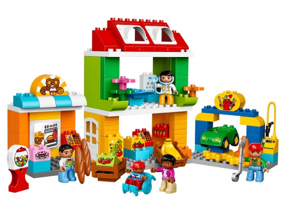 LEGO® Duplo Stadtviertel 10836 erschienen in 2017 - Bild: 1