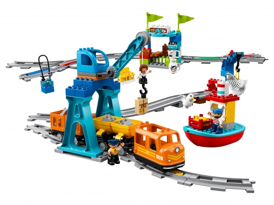LEGO® Duplo Cargo Train 10875 released in 2018 - Image: 1