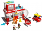 LEGO® Duplo Feuerwehrwache mit Hubschrauber 10970 erschienen in 2022 - Bild: 1
