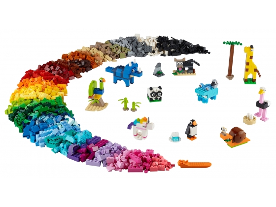LEGO® Classic LEGO Bausteine - Spaß mit Tieren 11011 erschienen in 2020 - Bild: 1