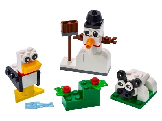 LEGO® Classic Kreativ-Bauset mit weißen Steinen 11012 erschienen in 2021 - Bild: 1
