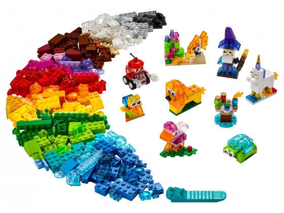 LEGO® Classic Creative Transparent Bricks 11013 released in 2020 - Image: 1