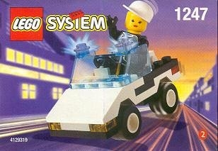 LEGO® Town Patrol Car 1247 released in 1999 - Image: 1