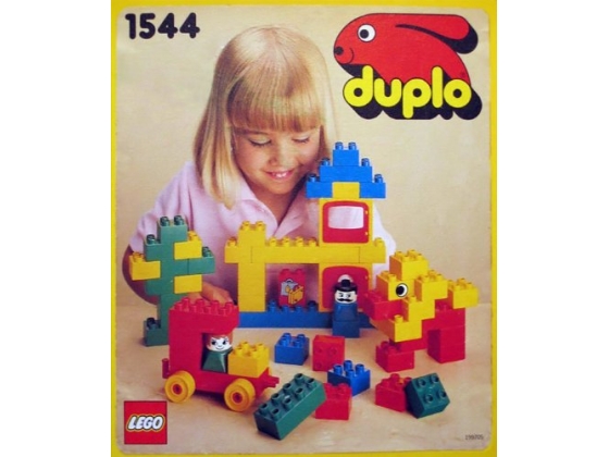 LEGO® Duplo Duplo Medium Bucket 1544 released in 1988 - Image: 1
