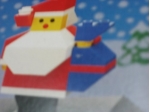 LEGO® Seasonal Santa and Chimney 1549 released in 1992 - Image: 4