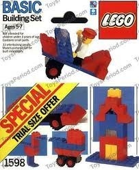LEGO® Universal Building Set Basic Set 1598 released in 1987 - Image: 1