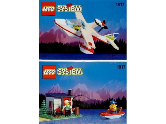 LEGO® Town Sea Plane with Hut and Boat 1817 erschienen in 1996 - Bild: 1