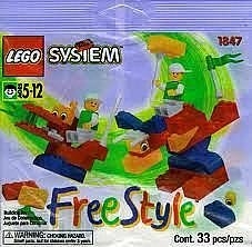 LEGO® Freestyle Freestyle Set 1847 released in 1996 - Image: 1
