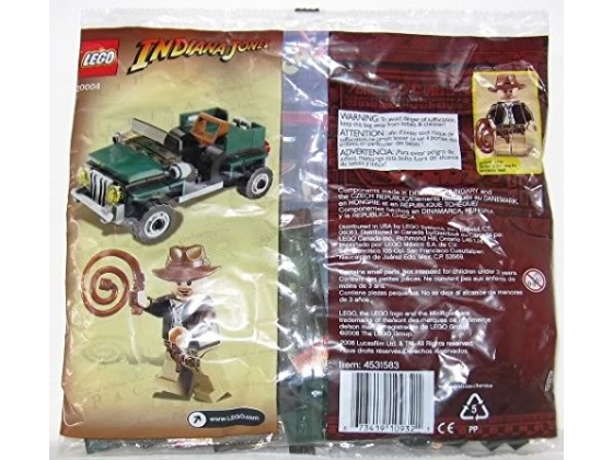 LEGO® Indiana Jones Indiana Jones m. Jeep 20004 erschienen in 2008 - Bild: 1