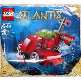 LEGO® Atlantis Mini Neptune Carrier 20013 released in 2010 - Image: 1