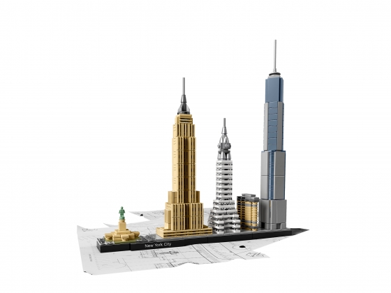 LEGO® Architecture New York City 21028 released in 2016 - Image: 1