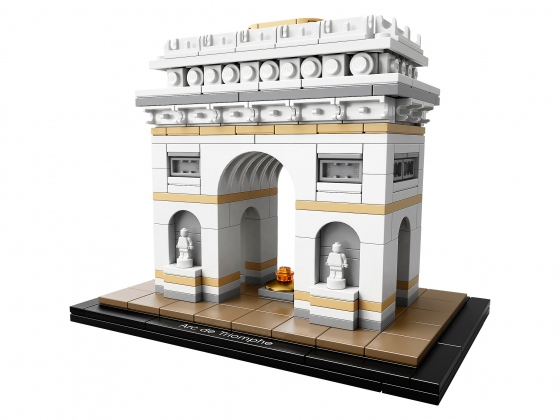 LEGO® Architecture Arc de Triomphe 21036 released in 2017 - Image: 1