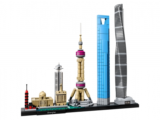 LEGO® Architecture Shanghai 21039 released in 2018 - Image: 1