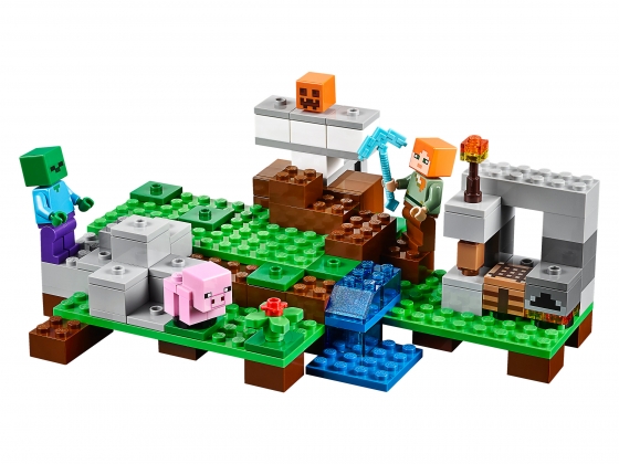LEGO® Minecraft Der Eisengolem 21123 erschienen in 2016 - Bild: 1