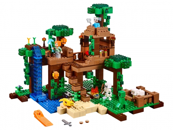 LEGO® Minecraft The Jungle Tree House 21125 released in 2016 - Image: 1
