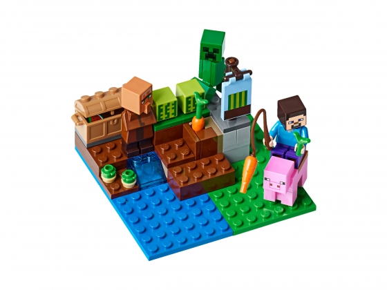 LEGO® Minecraft The Melon Farm 21138 released in 2018 - Image: 1