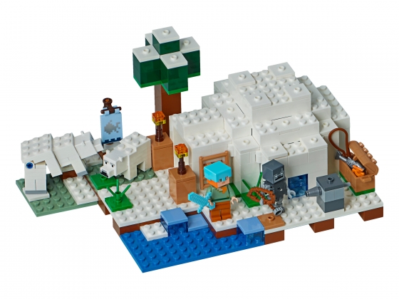 LEGO® Minecraft The Polar Igloo 21142 released in 2018 - Image: 1