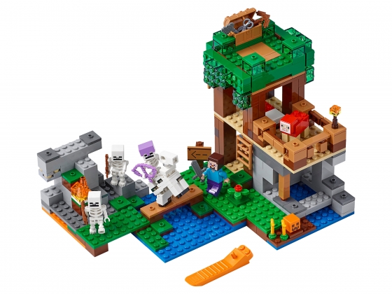 LEGO® Minecraft The Skeleton Attack 21146 released in 2018 - Image: 1