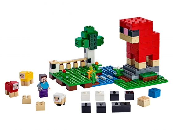 LEGO® Minecraft The Wool Farm 21153 released in 2019 - Image: 1