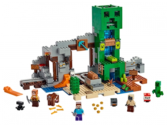LEGO® Minecraft The Creeper™ Mine 21155 released in 2019 - Image: 1