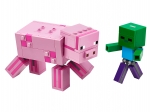 LEGO® Minecraft BigFig Schwein mit Zombiebaby 21157 erschienen in 2020 - Bild: 1