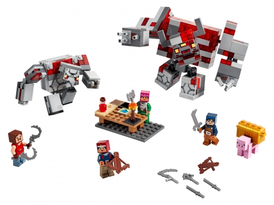 LEGO® Minecraft Das Redstone-Kräftemessen 21163 erschienen in 2020 - Bild: 1