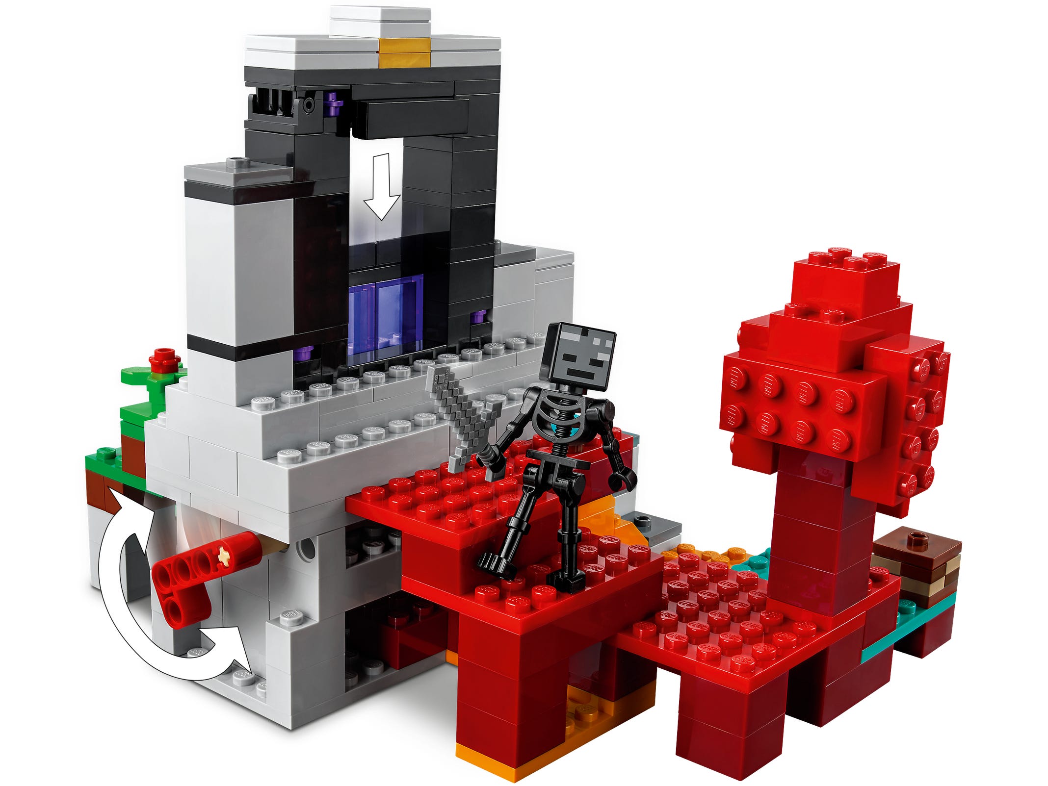LEGO® Minecraft Das zerstörte Portal 21172