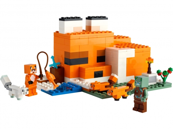 LEGO® Minecraft The Fox Lodge 21178 released in 2022 - Image: 1