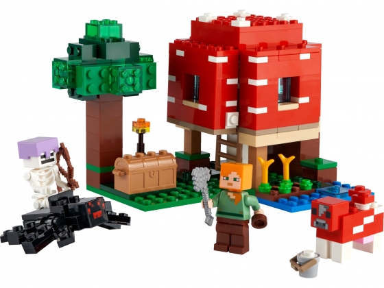 LEGO® Minecraft The Mushroom House 21179 released in 2022 - Image: 1