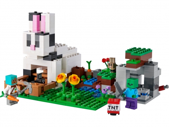 LEGO® Minecraft The Rabbit Ranch 21181 released in 2022 - Image: 1