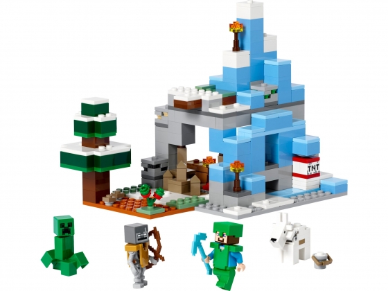 LEGO® Minecraft Die Vereisten Gipfel 21243 erschienen in 2023 - Bild: 1