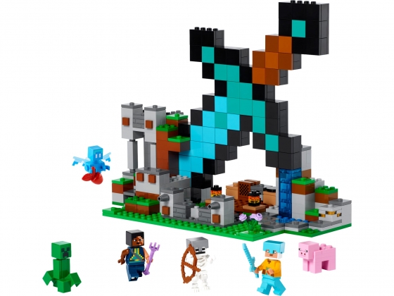LEGO® Minecraft The Sword Outpost 21244 released in 2023 - Image: 1