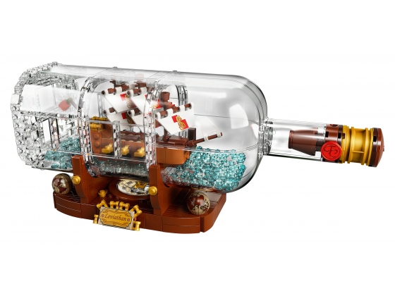 LEGO® Ideas Ship in a Bottle 21313 released in 2018 - Image: 1