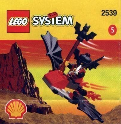 LEGO® Castle Fright Knights Flying Machine 2539 released in 1998 - Image: 1