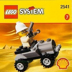 LEGO® Adventurers Adventurers Car 2541 released in 1998 - Image: 1