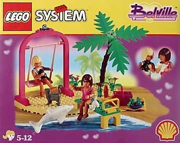LEGO® Belville Swing Set 2555 released in 1998 - Image: 1