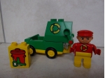 LEGO® Duplo Refuse Truck 2613 released in 1990 - Image: 1