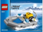 LEGO® Town Police Dinghy 30011 released in 2010 - Image: 2