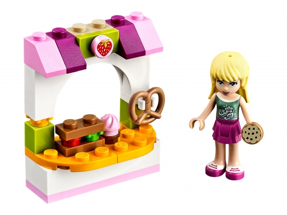 LEGO® Friends Stephanie's Bakery Stand 30113 released in 2014 - Image: 1