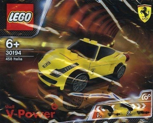 LEGO® Racers 458 Italia 30194 released in 2012 - Image: 1