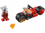 LEGO® Legends of Chima Worriz'' Fire Bike 30265 released in 2014 - Image: 1