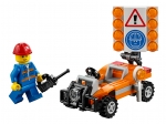 LEGO® City Baustellen Absicherung Polybag 30357 erschienen in 2020 - Bild: 1