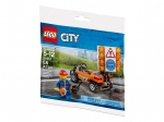 LEGO® City Baustellen Absicherung Polybag 30357 erschienen in 2020 - Bild: 2