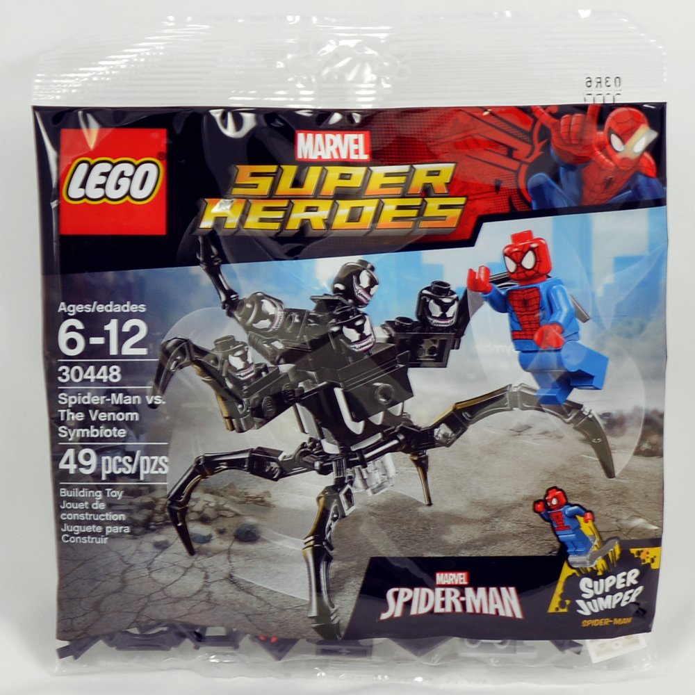 Black Web Pattern 76016 30305 30448 Super Hero Minifigure Lego Spider-Man 
