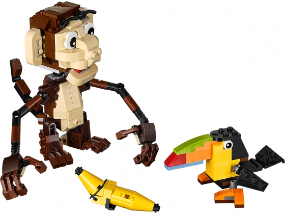 LEGO® Creator Urwald Tiere 31019 erschienen in 2014 - Bild: 1
