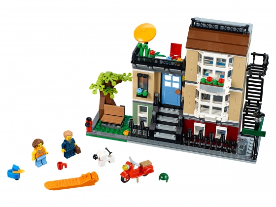 LEGO® Creator Stadthaus an der Parkstraße 31065 erschienen in 2017 - Bild: 1
