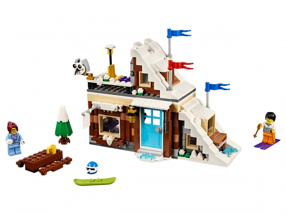 LEGO® Creator Modulares Wintersportparadies 31080 erschienen in 2018 - Bild: 1
